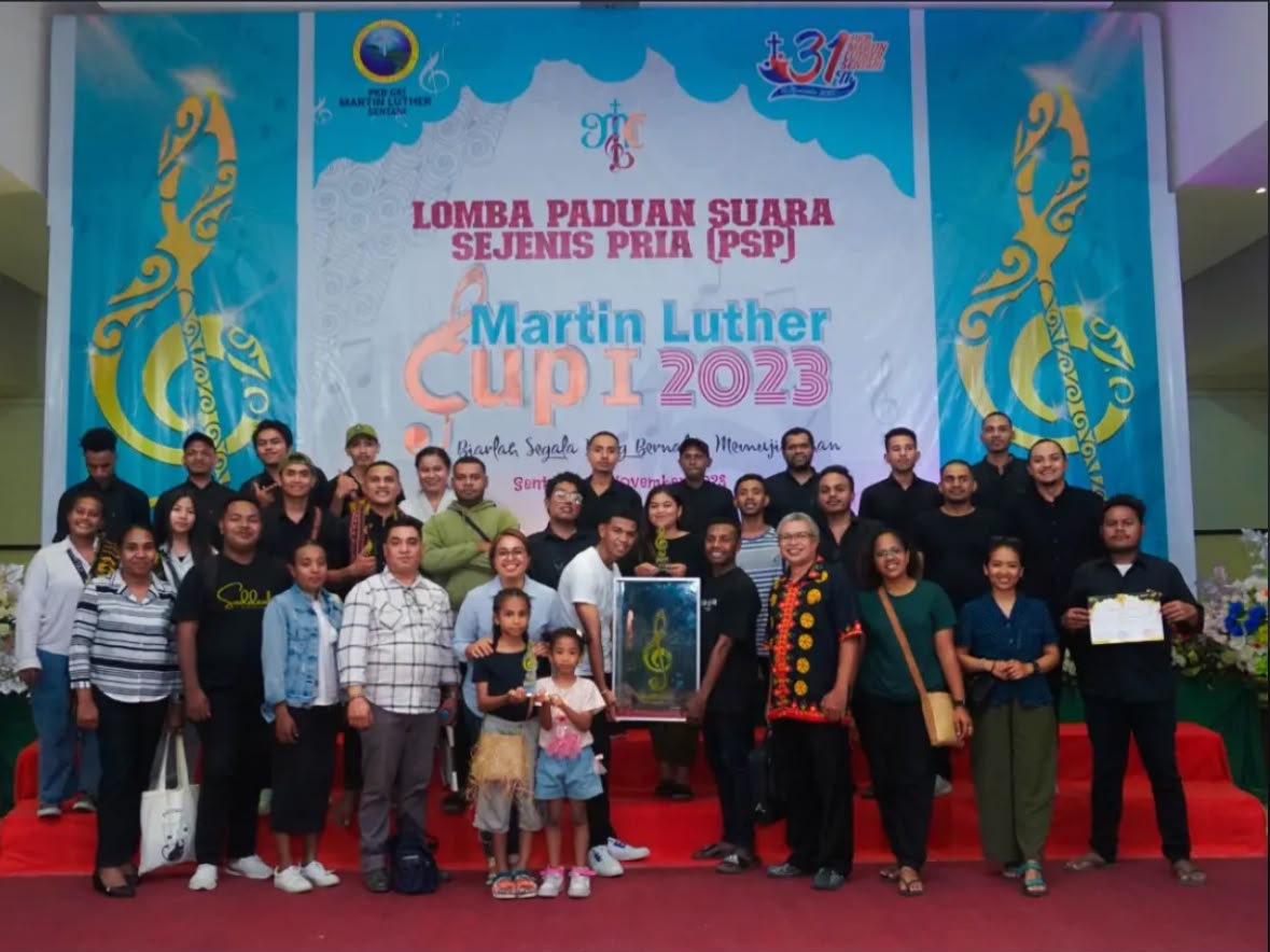 Dokumentasi CHAMPION - LOMBA PADUAN SUARA PRIA MARTIN LUTHER CUP